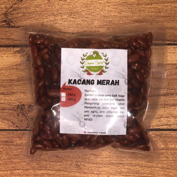 

Kacang Merah MPASI Organik 250 & 500 gram