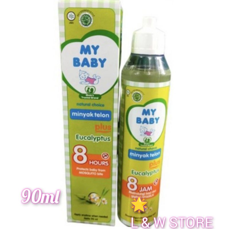 MY BABY MINYAK TELON PLUS/150ML/90ML/60ML