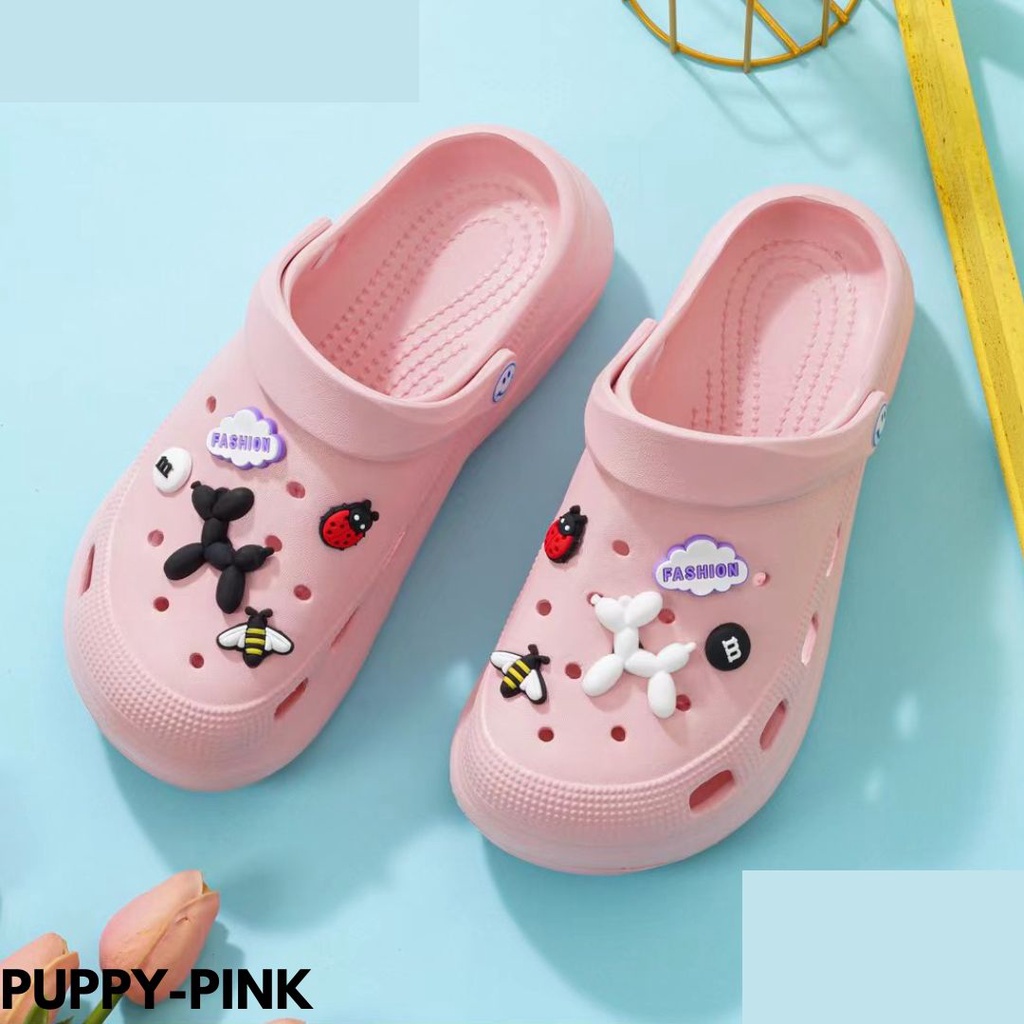 SANDAL BAIM WANITA KEKINIAN PALING POPULER HIGHSOLE NYAMAN DIPAKAI KEMANUPUN HARIAN RUBBER IMPORT PUPPY
