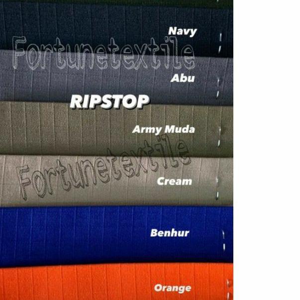 ➼ Bahan kain ripstop ribstop bahan kain motif kotak ✼
