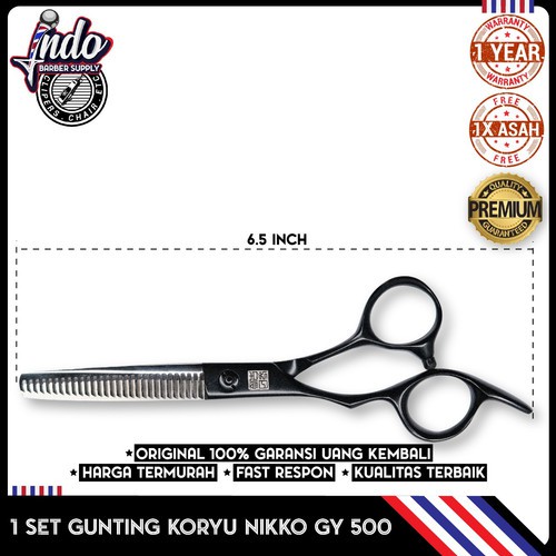 Gunting Rambut Paket Koryu Nikko GY500 / ORIGINAL Koryu Nikko GY 500