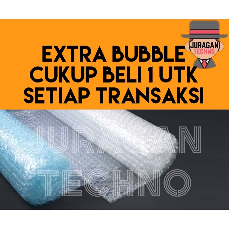 EXTRA BUBBLE WRAP KHUSUS TAMBAHAN TRANSAKSI