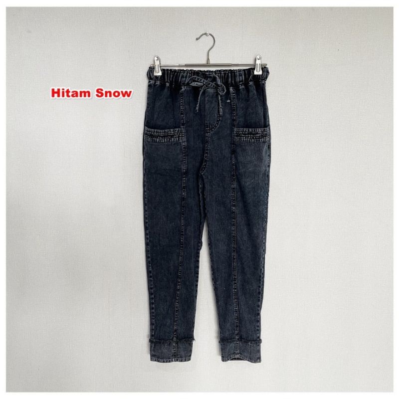 TICTOK PANTS JEANS WANITA MUAT BB 65 KG