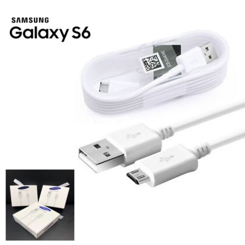 KABEL DATA SAMSUNG S6 KABEL CAS CABLE CHARGER ORIGINAL