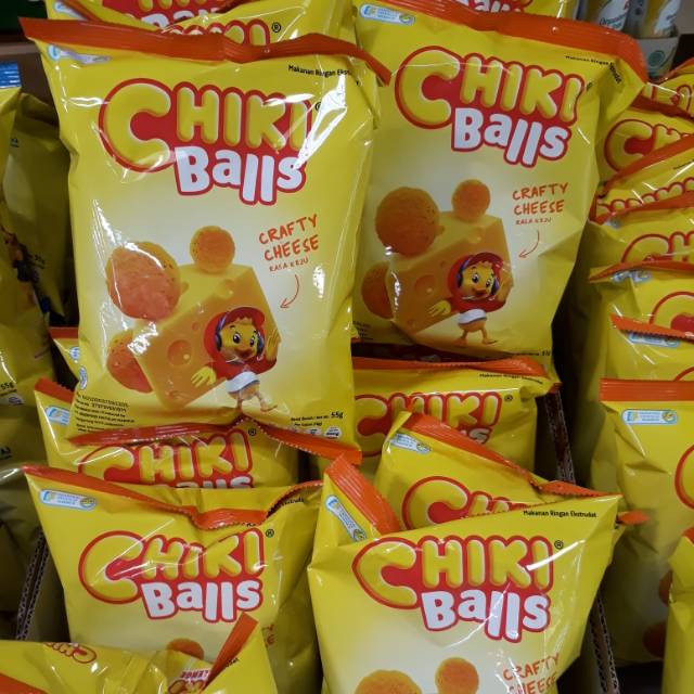 

Chiki balls rasa keju 55gr