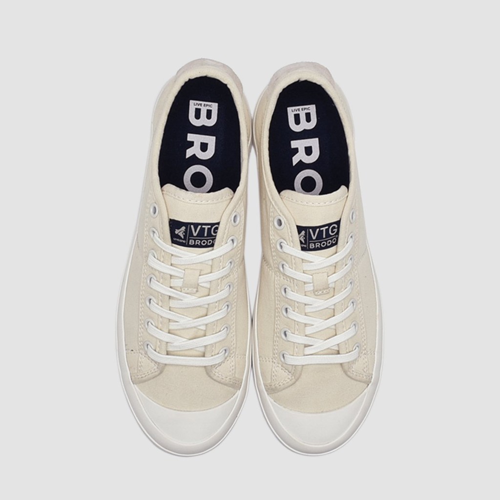 Sepatu Brodo Vintage V2 Low (Mocha/Navy/Fullblack/Teracota/Natural White/Black White/Camel/Olive)-5