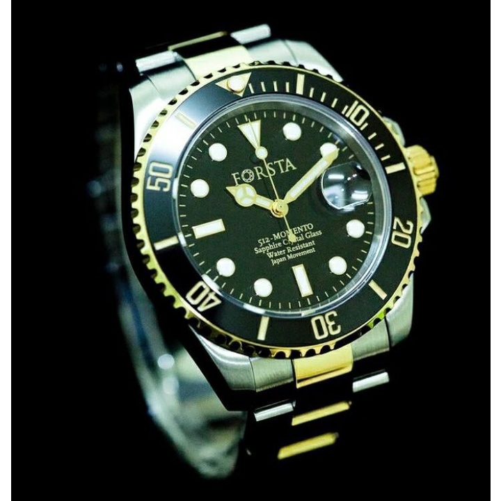 JAM TANGAN FORSTA 115 ELEMENTO DUAL TONE PRIA
