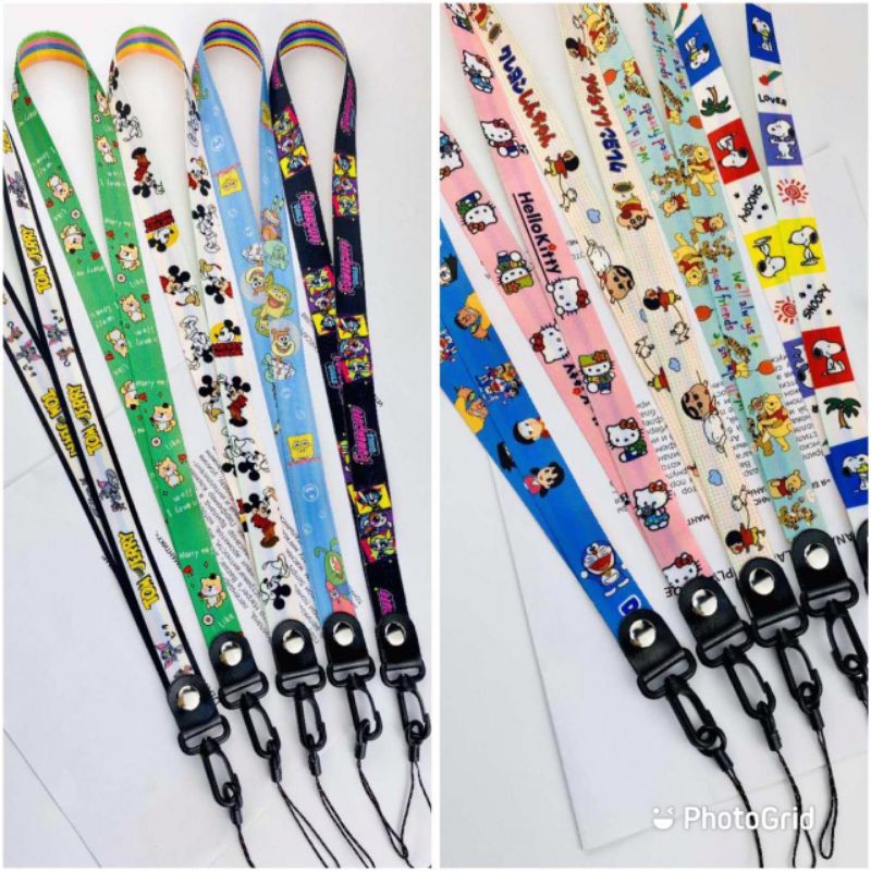 Tali Gantungan  Hp  atau Strap Gantungan  Motif Doraemon 