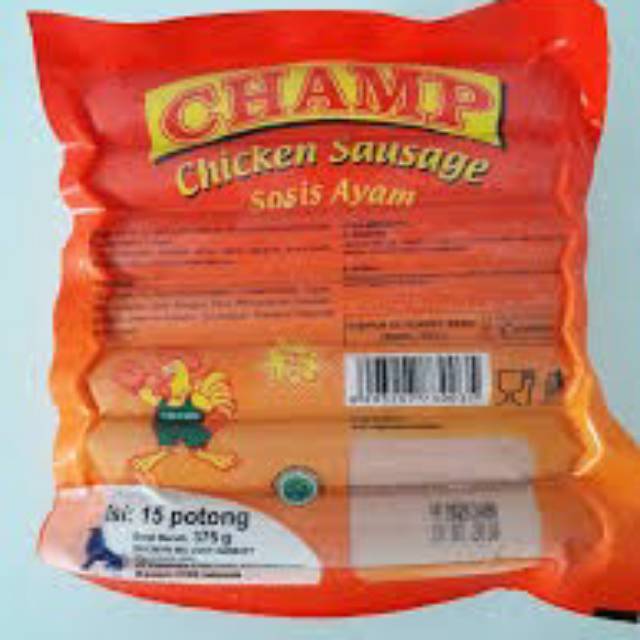

sosis ayam champ 375 gram 15 pcs