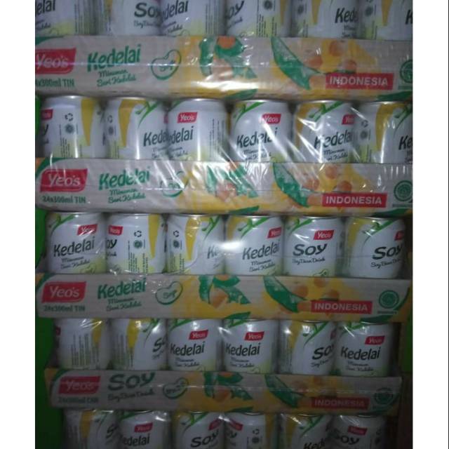 

Yeos soy / yeos kedelai 1 dus isi 24 kaleng 300 ml
