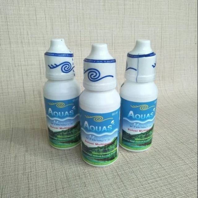 [PERPC] AIR SOFLENS AQUAS 60ML / CAIRAN PEMBERSIH LENSA KECIL / AIR CUCI SOFLEN MURAH