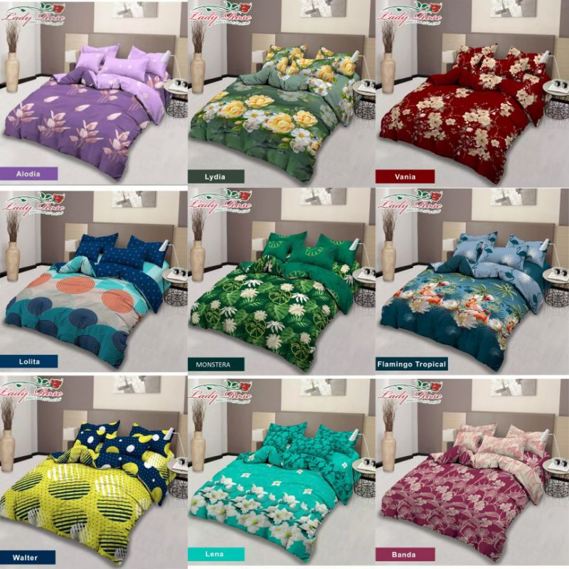 Set Bedcover Rumbai Ladyrose Prime QUEEN 160x200 Samarinda