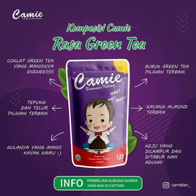 

Camielan Rasa Greentea 200gr