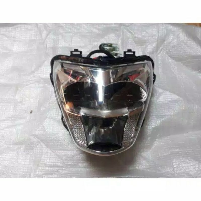 Reflektor lampu depan Vixion R led BK8 original