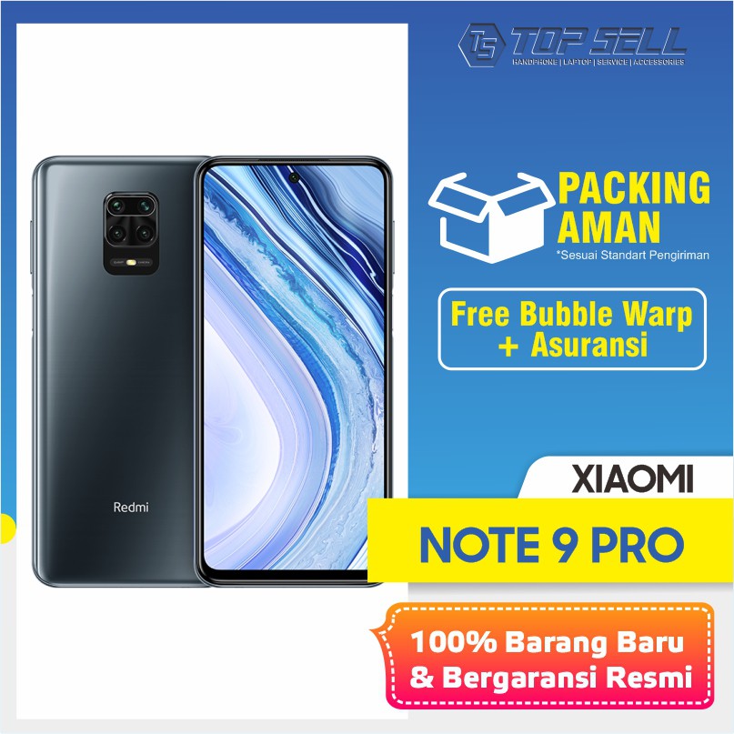 HP REDMI NOTE 9 PRO 6+64 GB | 8+128 GB GARANSI RESMI TAM INDONESIA