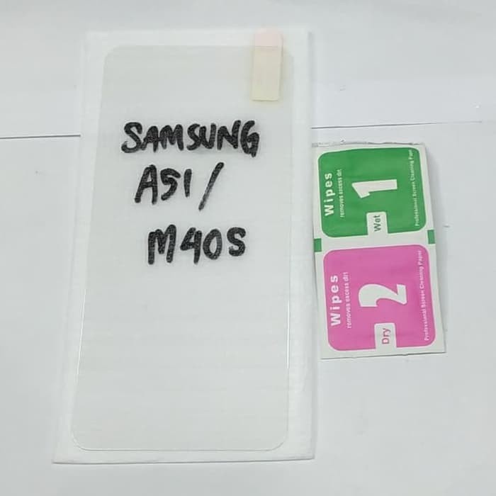 SAMSUNG A51 tempered gorila glass kaca bening transparan murah meriah