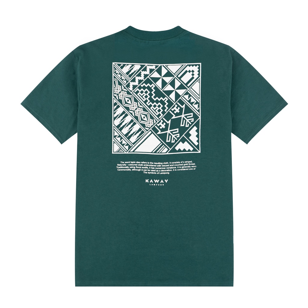 Kaway T-shirt Kaos OBLIQUE TAPS GREEN