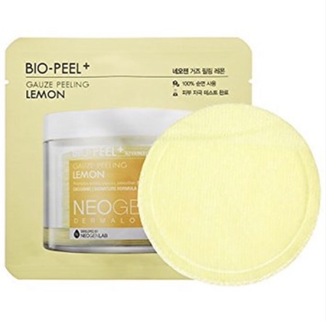 BPOM- Neogen Dermalogy~ Bio Peel Gauze Peeling Lemon