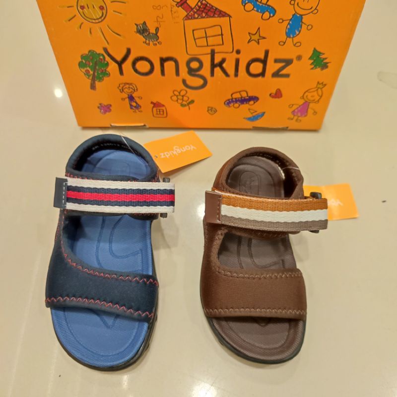 yongkidz sepatu sandal anak laki laki original