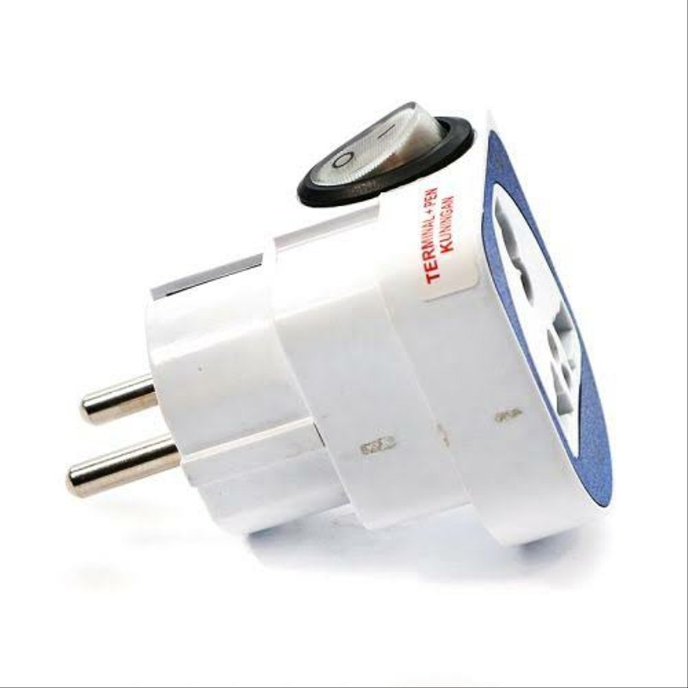 Steker Serbaguna Plus Saklar Loyal Kualitas Bagus