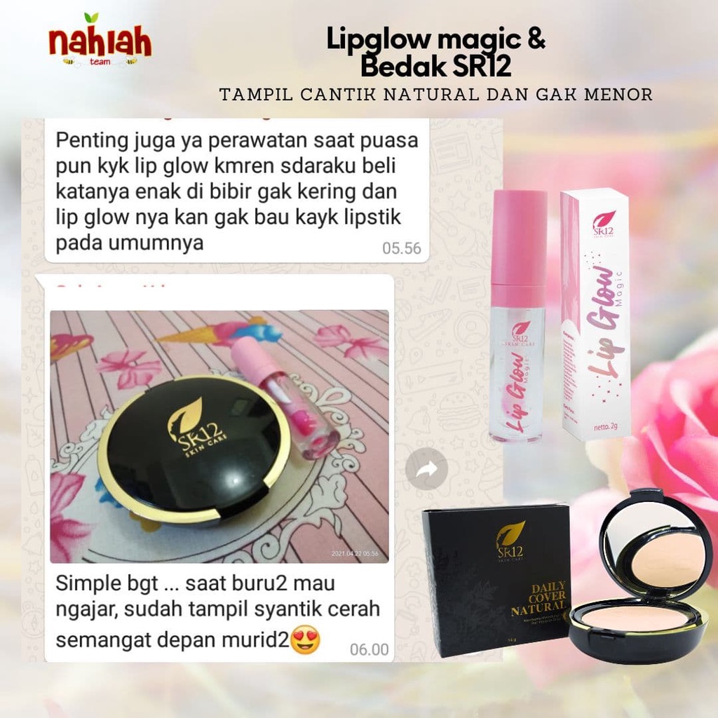 Daily Cover SR12 SR 12 Compact Powder Seting Spray Make Up Tahan Lama Bedak Padat Over Oil Control Pelembab Wajah Kulit kering