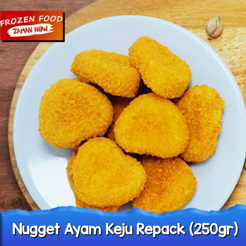

Nugget Ayam Keju Repack 250gr