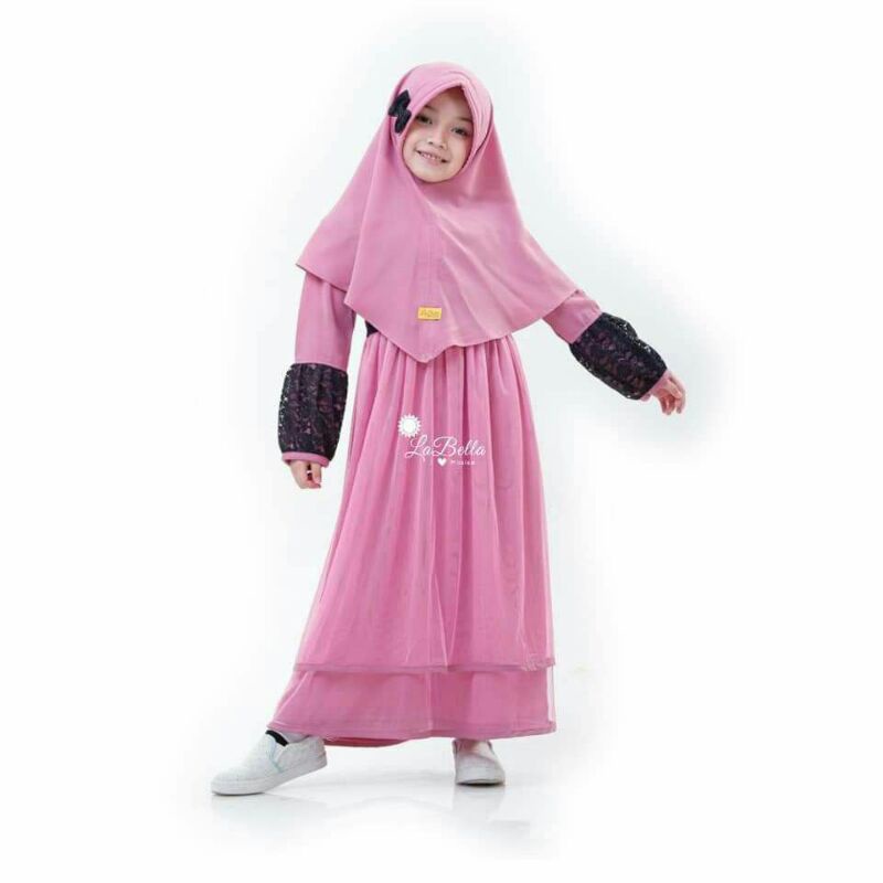 GAMIS ANAK LABELLA//GAMIS ANAK TULLE//GAMIS ANAK INDIRA BY LABELLA