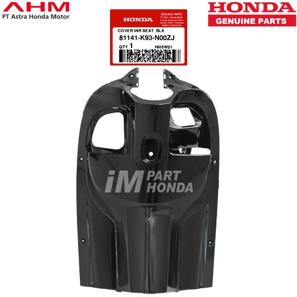 MURAH Cover Inner Kontak Dashboard Scoopy Fi eSP LED K93 Hitam Glossy 81141-K93-N00ZJ 81141K93N00ZJ