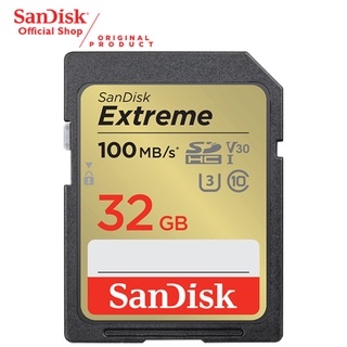Sandisk EXTREME SDHC Class 10 V30 U3 100MBps - 32GB for 4K