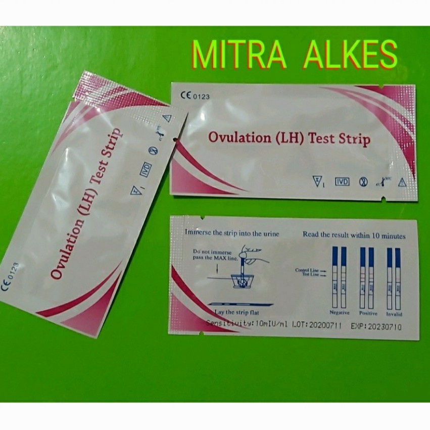 OVULATION (LH) Test Strip. Strip LH Ovulasi. Alat Test Kesuburan. l