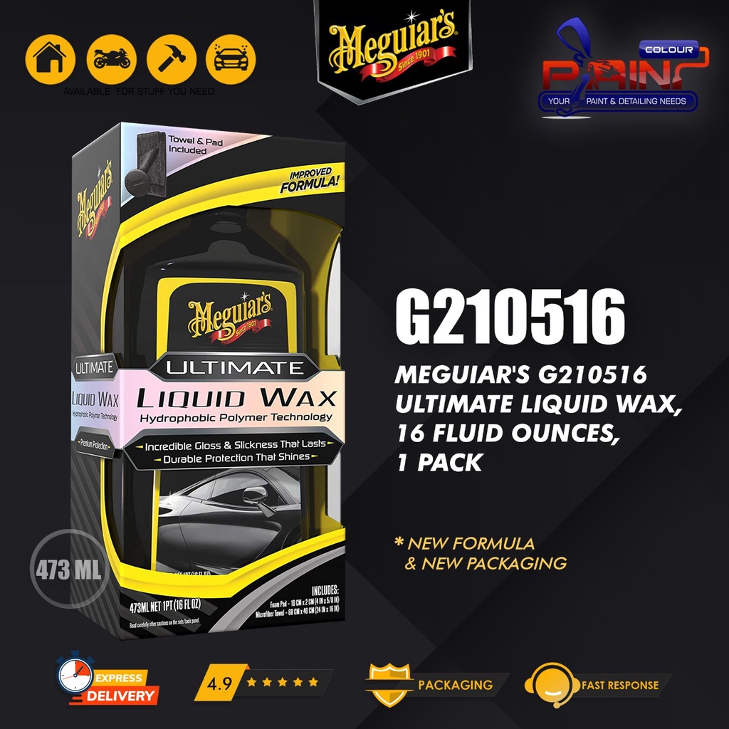 MEGUIAR'S - MEGUIARS G210516 Ultimate Liquid Wax 473mL