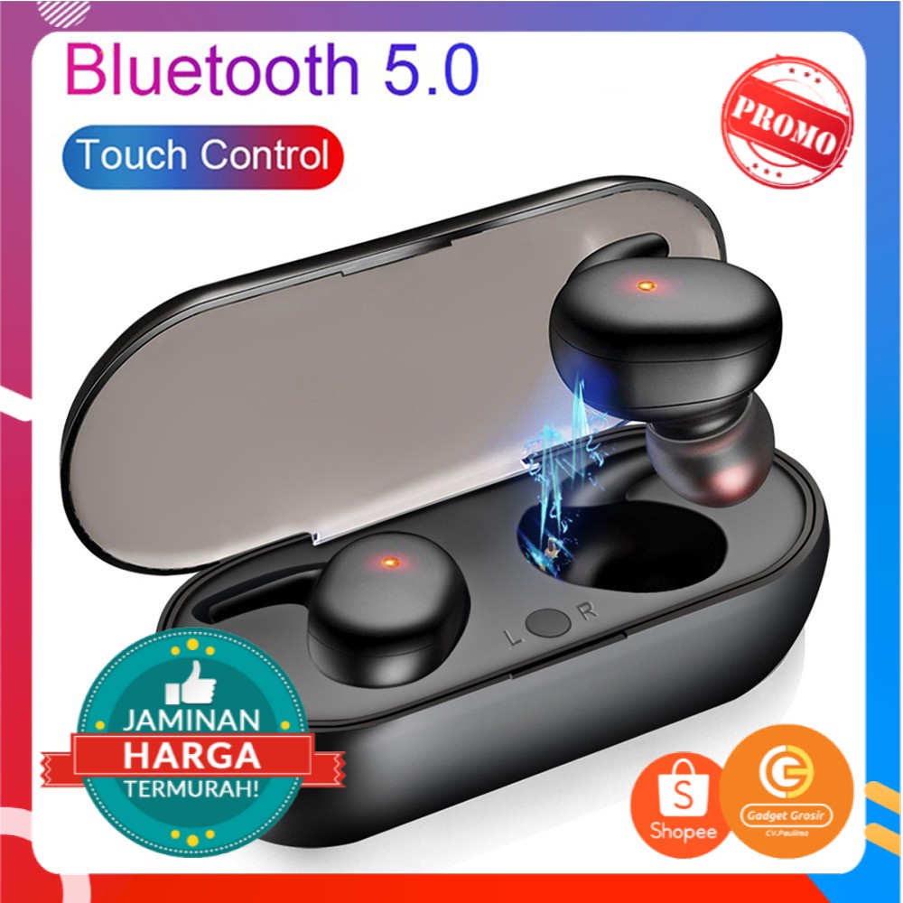 ✅BISA COD BLUETOOTH HEADSET wireless TWS Y30 ORIGINAL