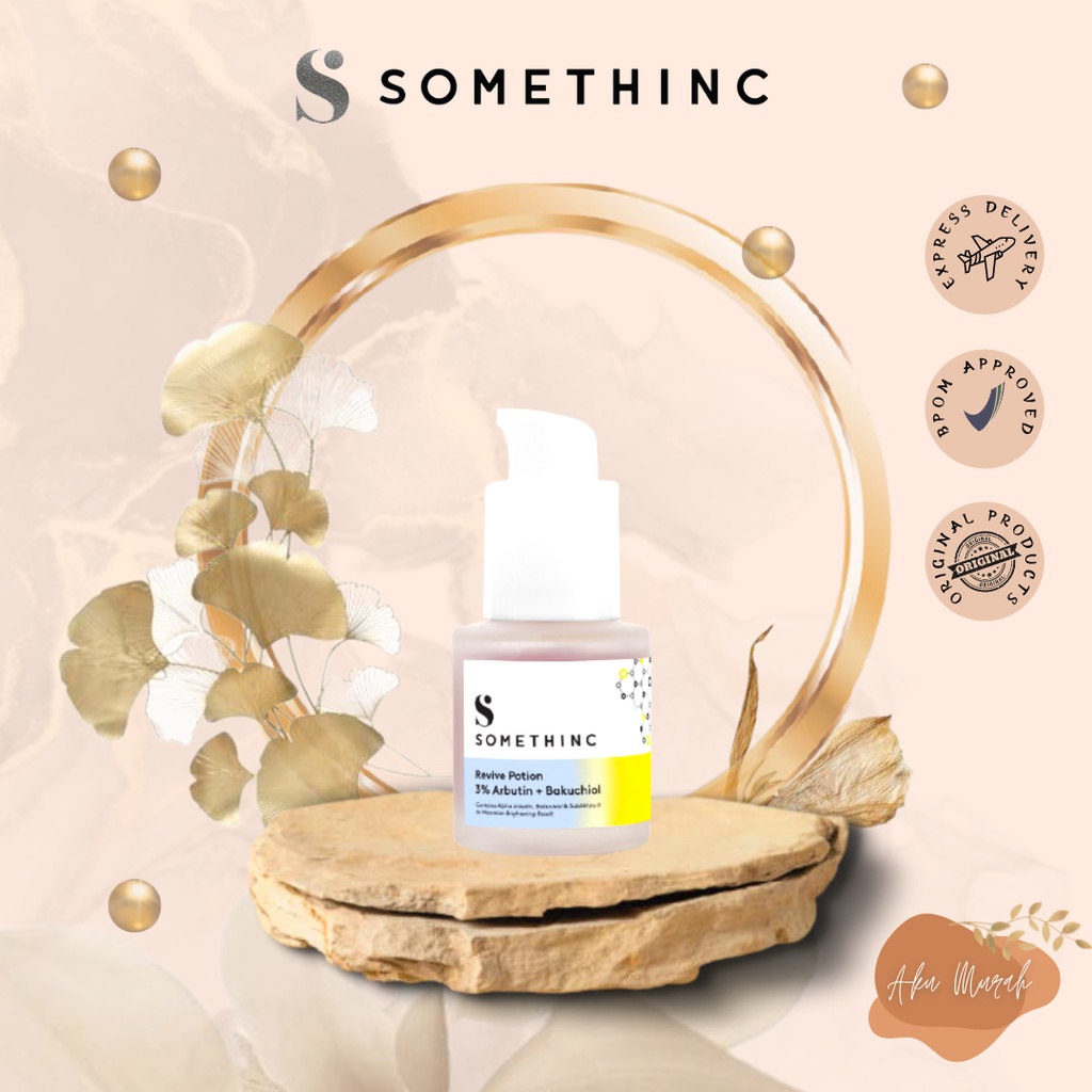 ✨ AKU MURAH ✨ SOMETHINC Revive Potion 3% Arbutin + Bakuchiol 20ml BPOM