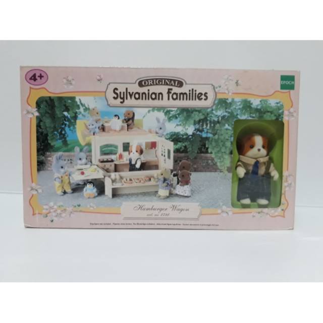 Sylvanian Hamburger Wagon