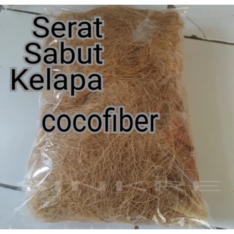 serat coco fiber / media tanam coco fiber / serat sabut kelapa