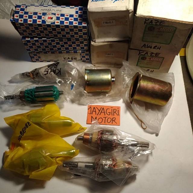 Dinamo Angker Stater Kaze F1ZR Force 1 F1 Tiger Mega Pro Anker Dynamo Starter Armature Cover Rumah