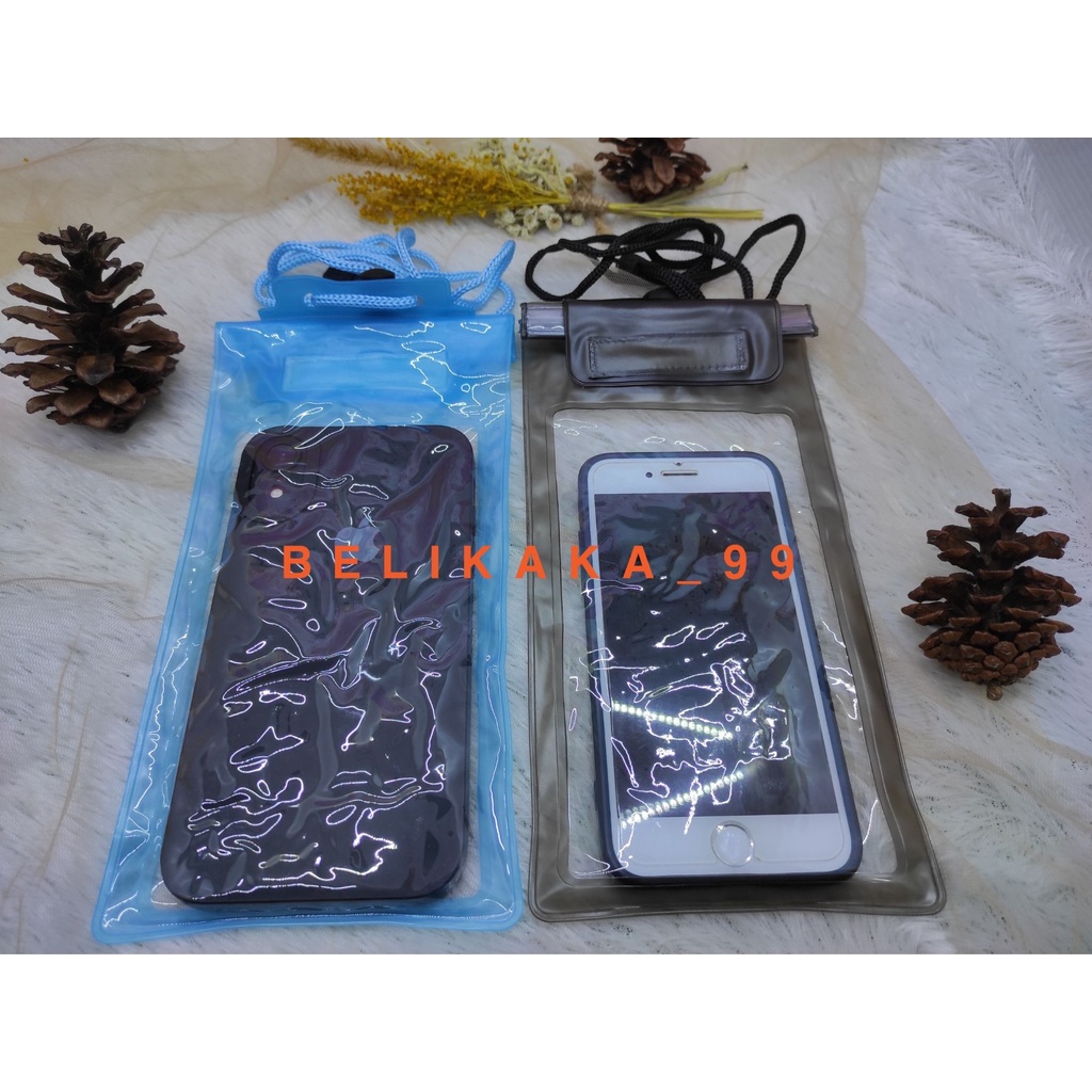 TAS WATERPROOF HP ANTI AIR / SARUNG HANDPHONE WATERPROOF / SARUNG HP ANTI AIR POUCH BAG UNIVERSAL HANDPHONE / SARUNG PELINDUNG HANDPHONE / CASING HP ANTI AIR / WATERPROOF CASE HP