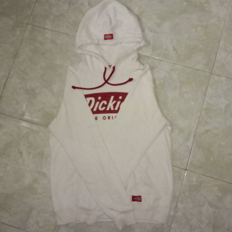 PRELOVED HOODIE DICKIES BRAND ORIGINAL (BROKEN WHITE)