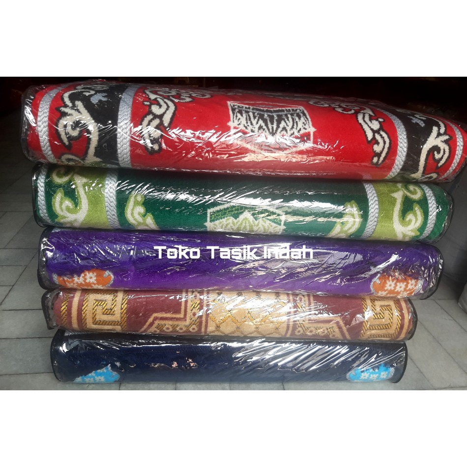 Sajadah Busa Turki Tebal dan Empuk Resleting Nurtex ukuran Jumbo 70x110