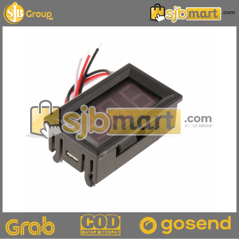 Voltmeter Digital 4,5 - 30V 0,56inch DC