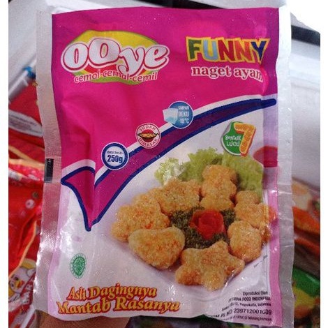 

Ooye nugget ayam FUNNY 250gr