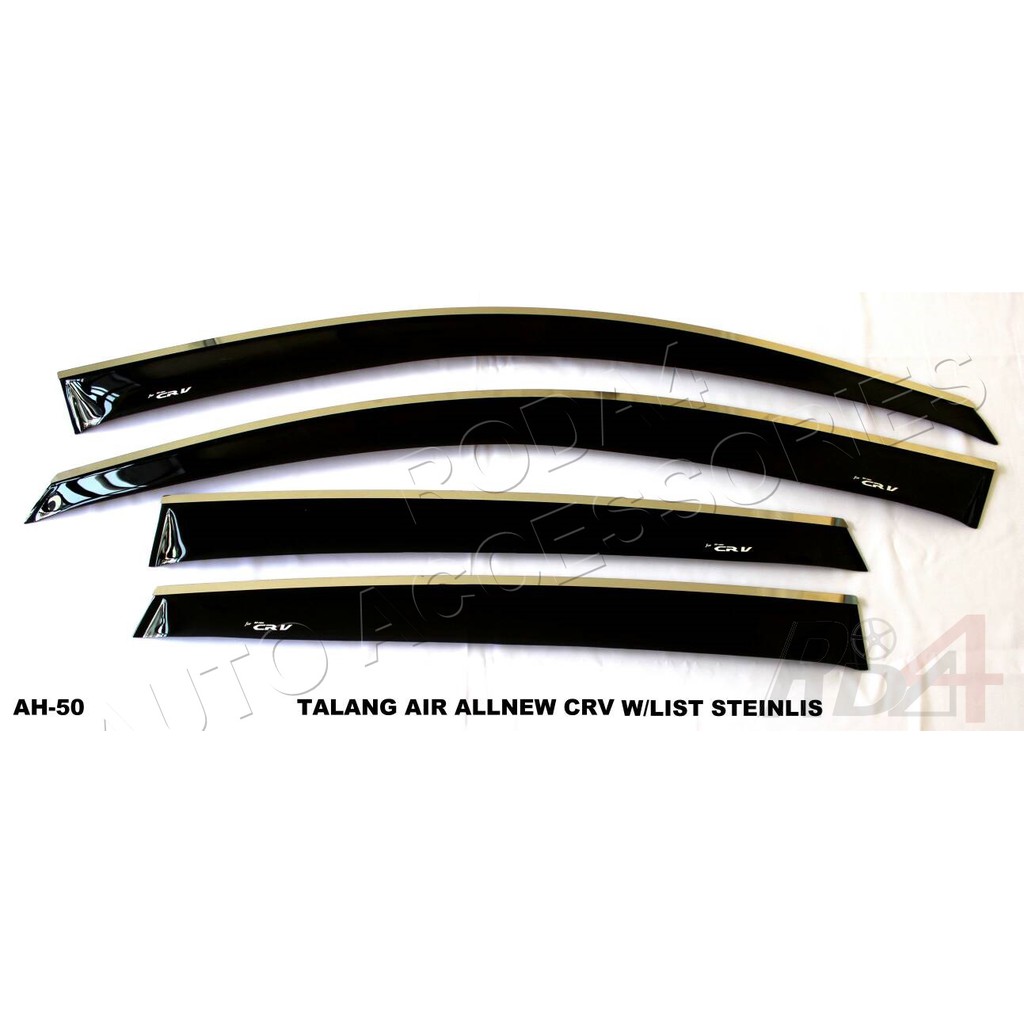 talang air all new crv list chrome