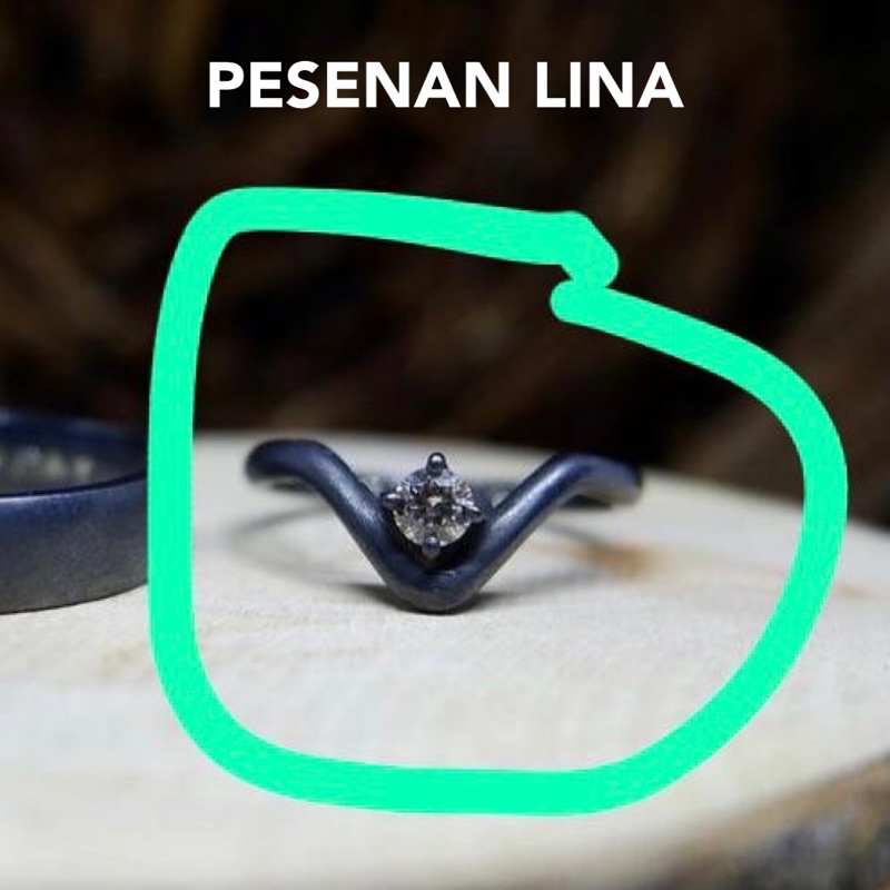 cincin emas hitam cincin emas putih