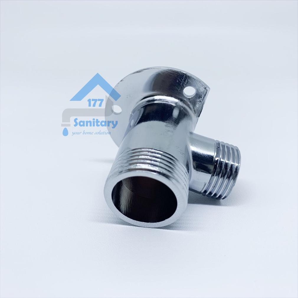 Nepel Instalasi Luar Kran Shower Panas Dingin Kuningan Kni Np3-Sambungan Pipa Air Water Heater Peman