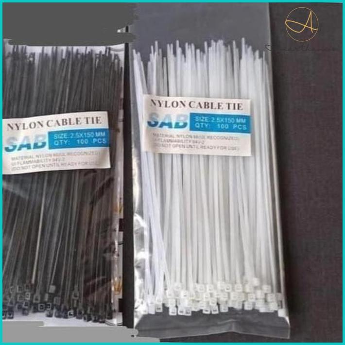 

Amarthani'S Kabel Ties 15 Cm Isi 100 Pcs Putih Warna Harga Per Pak White Cable