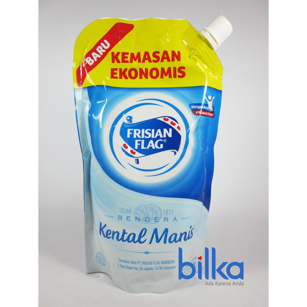 Frisian Flag Susu Bendera Kental Manis Putih 560g Shopee Indonesia