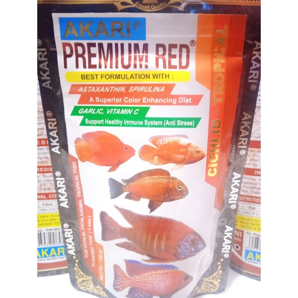 AKARI PREMIUM akari Premium Red Cichlid Tropical Original