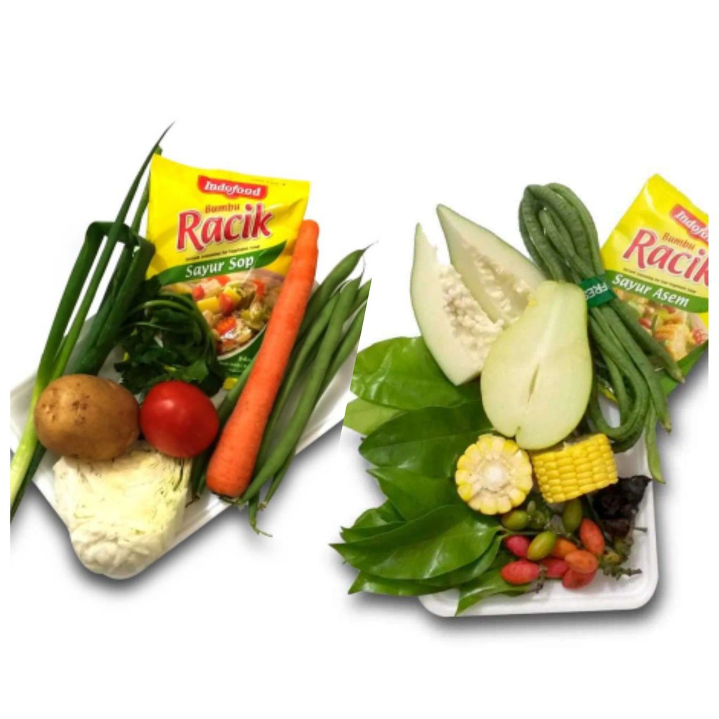 Jual Paket Sayur Sop Segar Sayur Asem Siap Masak Indonesia Shopee Indonesia