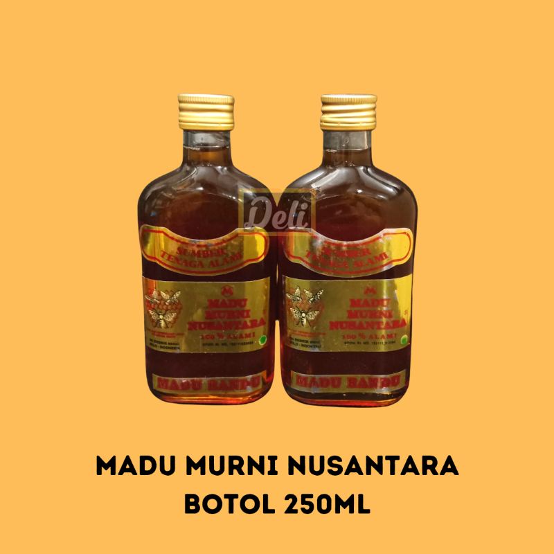 

Madu Murni Nusantara 250ml Botol/Madu Murni 250gr Honey Pure