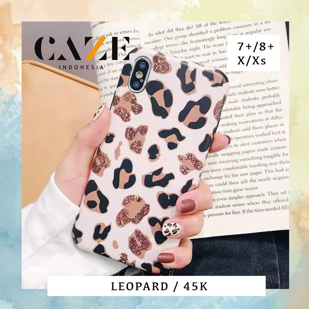 LEOPARD CASE SOFTCASE IPHONE